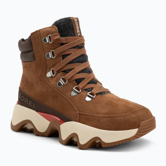 Zdjęcie produktu Buty damskie Sorel Kinetic Impact Conquest Plus velvet tan / tobacco Brązowy