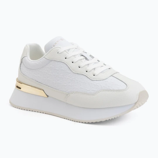 Zdjęcie produktu Buty damskie Tommy Hilfiger Chic Monogram Runner white/ecru
