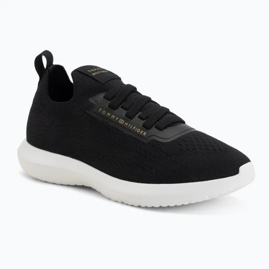 Zdjęcie produktu Buty damskie Tommy Hilfiger Knit Extralight Runner black
