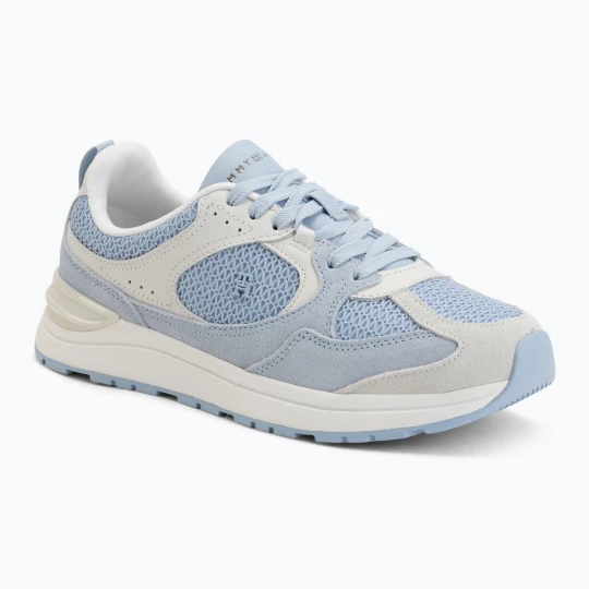 Zdjęcie produktu Buty damskie Tommy Hilfiger Mix Material Runner brezzy blue / ecru