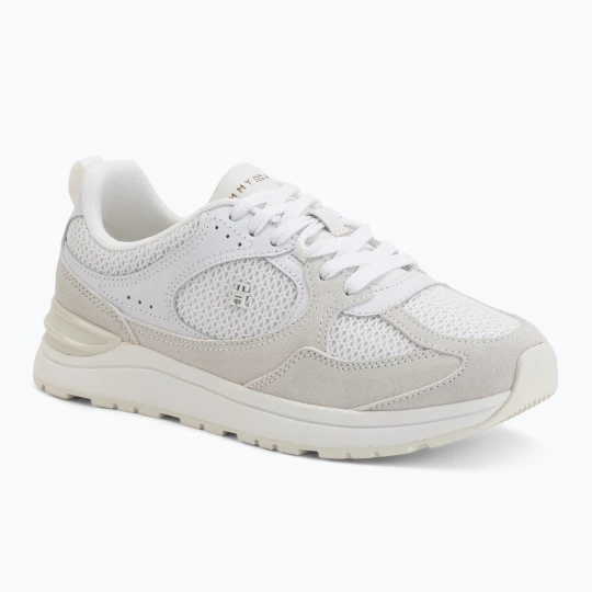 Zdjęcie produktu Buty damskie Tommy Hilfiger Mix Material Runner white / ecru