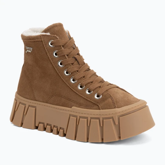 Zdjęcie produktu Buty damskie Tommy Jeans Platform Sneaker MC WL dark camel Tommy Hilfiger Brązowy
