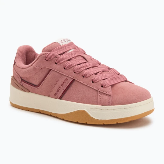 Zdjęcie produktu Buty damskie Tommy Jeans Skate Sneaker tahiti berry Różowy