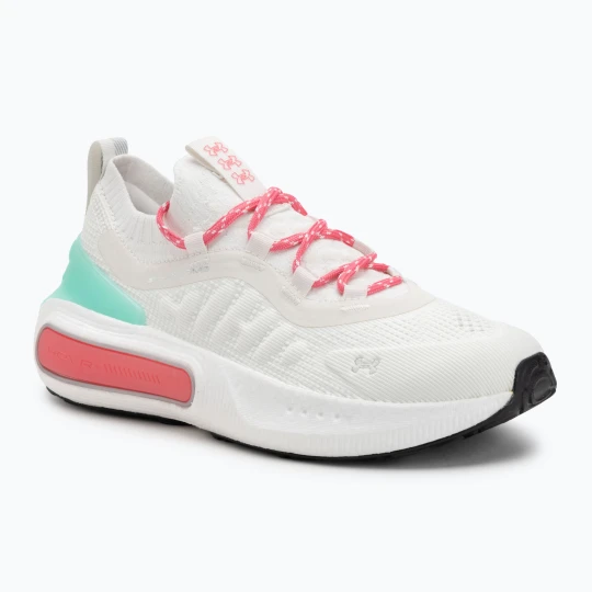 Zdjęcie produktu Buty damskie Under Armour Phantom 4 White quartz/comet green/super pink Beżowy