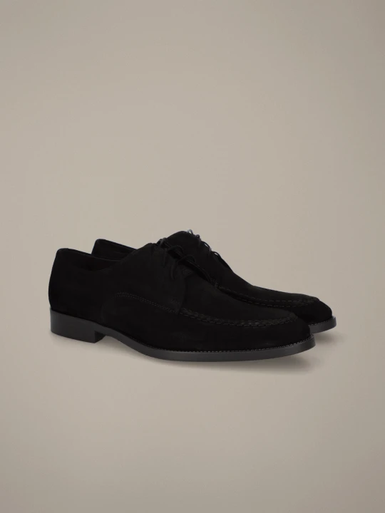 Zdjęcie produktu Buty Derby Bovino Czarne Lancerto