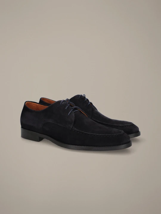 Zdjęcie produktu Buty Derby Bovino Granatowe Lancerto