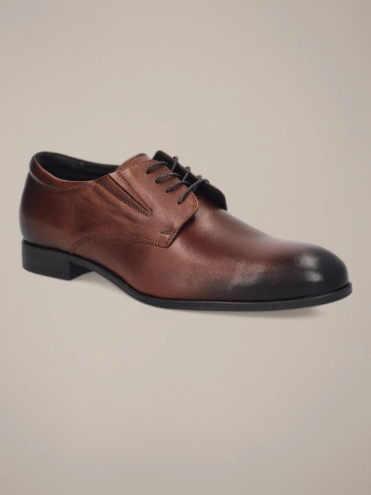 Zdjęcie produktu Buty Derby Bramley Brązowe Lancerto