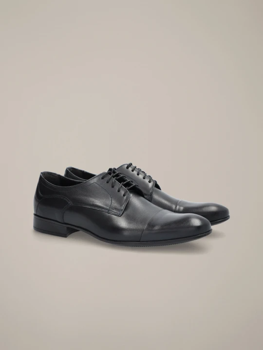 Zdjęcie produktu Buty Derby Dublin Granatowe Lancerto