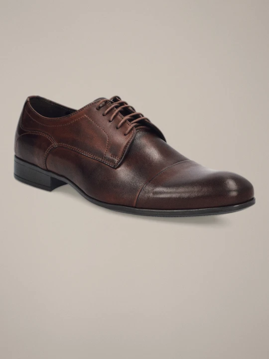 Zdjęcie produktu Buty Derby Fortis Brązowe Lancerto