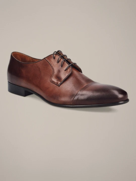 Zdjęcie produktu Buty Derby Humbolt Brązowe Lancerto