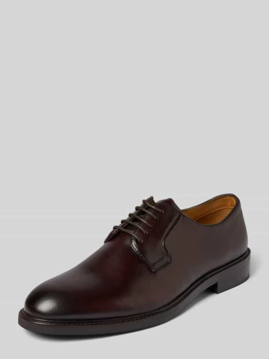 Zdjęcie produktu Buty derby na słupku model ‘Scott’ Digel Ciemnobrązowy