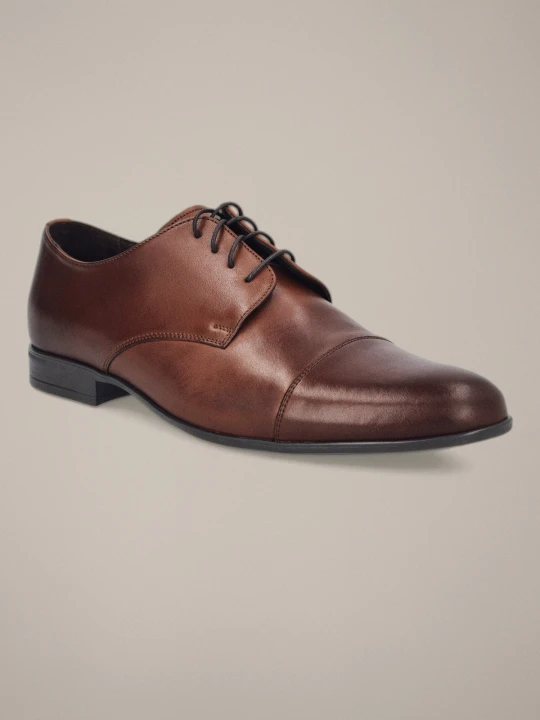 Zdjęcie produktu Buty Derby Rowan Brązowe Lancerto