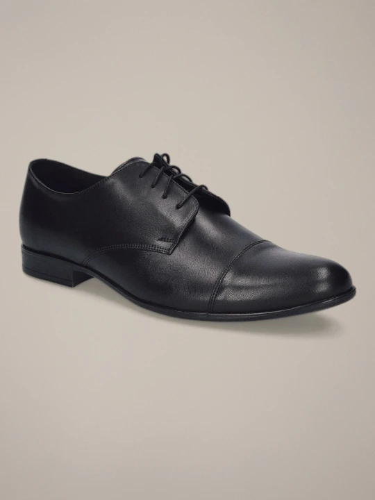 Zdjęcie produktu Buty Derby Rowan Czarne Lancerto