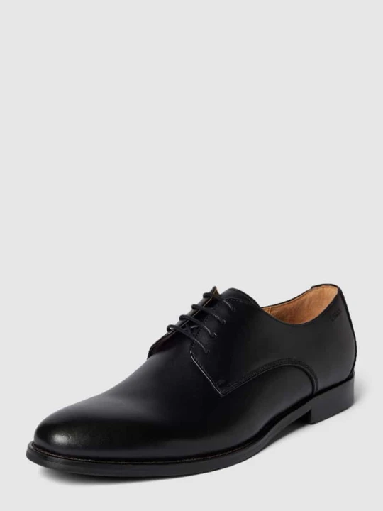 Zdjęcie produktu Buty derby ze skóry model ‘SEBASTIAN’ Digel Czarny