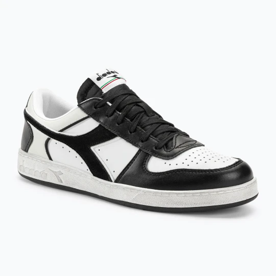 Zdjęcie produktu Buty Diadora Magic Basket Low Icona Leather black / white