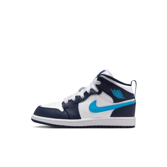 Zdjęcie produktu Buty dla małych dzieci Jordan 1 Mid - Niebieski