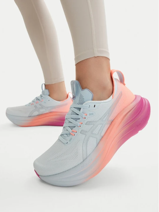 Zdjęcie produktu Buty do biegania Asics Gel-Nimbus 28 1012B987 Niebieski