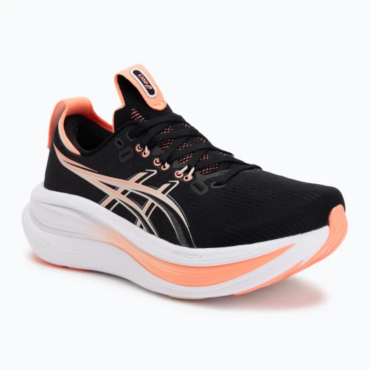 Zdjęcie produktu Buty do biegania damskie ASICS Gel-Nimbus 28 black/pearl pink