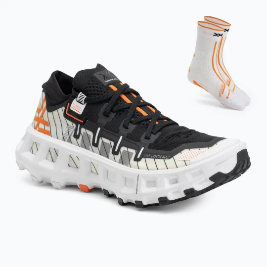 Zdjęcie produktu Buty do biegania + skarpety X-Bionic Terraskin X00 / C x white / x black