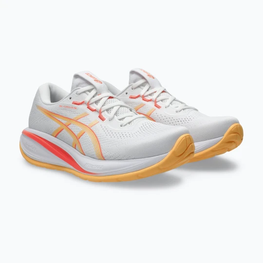 Zdjęcie produktu Buty do biegania damskie ASICS Gel-Cumulus 28 white / orange glow