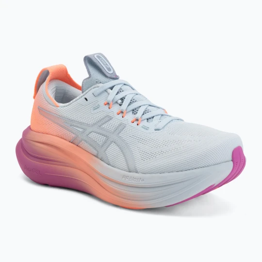 Zdjęcie produktu Buty do biegania damskie ASICS Gel-Nimbus 28 sky / digital sakura Niebieski