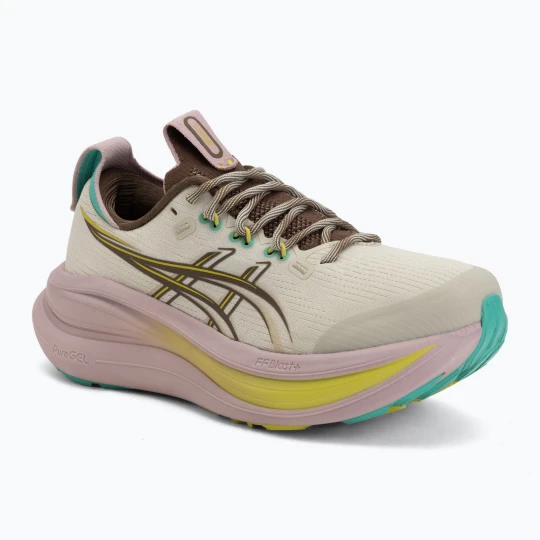 Zdjęcie produktu Buty do biegania damskie ASICS Gel-Nimbus 28 TR light dust / clay canyon Beżowy