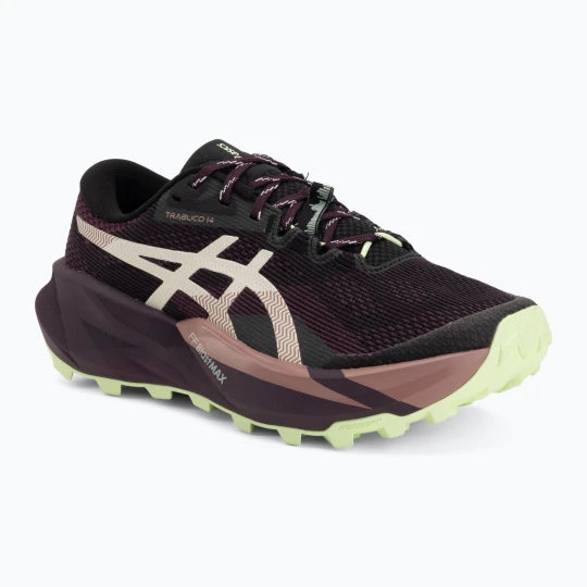 Zdjęcie produktu Buty do biegania damskie ASICS Trabuco 14 black / dark aubergine