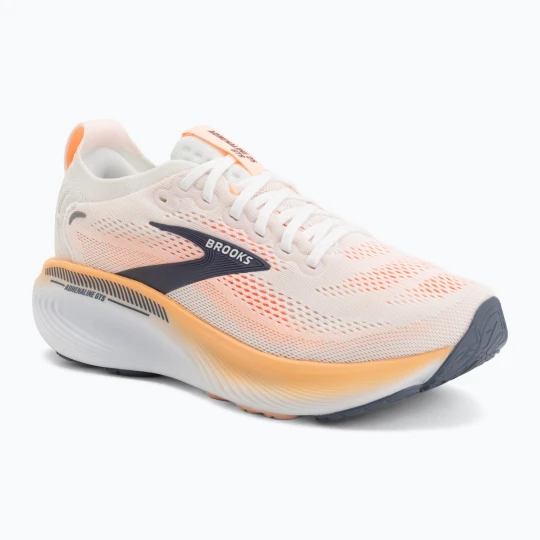 Zdjęcie produktu Buty do biegania damskie Brooks Adrenaline GTS 25 oyster mushroom / peach / grape Biały