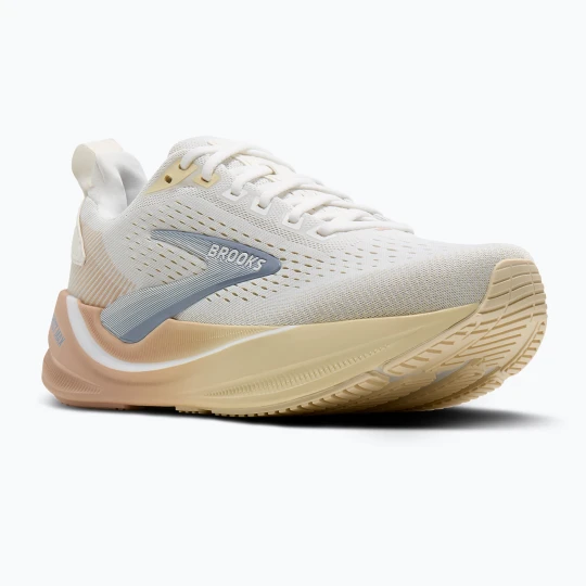 Zdjęcie produktu Buty do biegania damskie Brooks Ghost Max 4 white / rose / rutabaga Beżowy