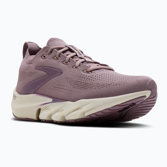 Zdjęcie produktu Buty do biegania damskie Brooks Glycerin Flex rose / raisin / metallic Fioletowy