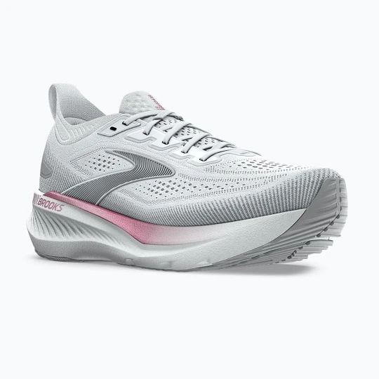 Zdjęcie produktu Buty do biegania damskie Brooks Glycerin GTS 23 white/harbor mist/metallic