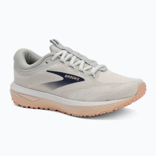 Zdjęcie produktu Buty do biegania damskie Brooks Revel 7 oyster / white / tropical peach Beżowy