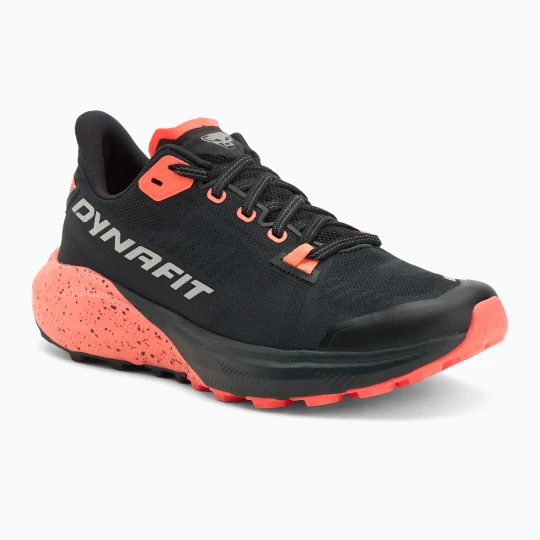 Zdjęcie produktu Buty do biegania damskie DYNAFIT Trail Reflective black out / fluo coral