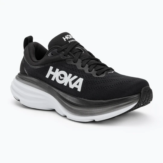 Zdjęcie produktu Buty do biegania damskie HOKA Bondi 8 black/white