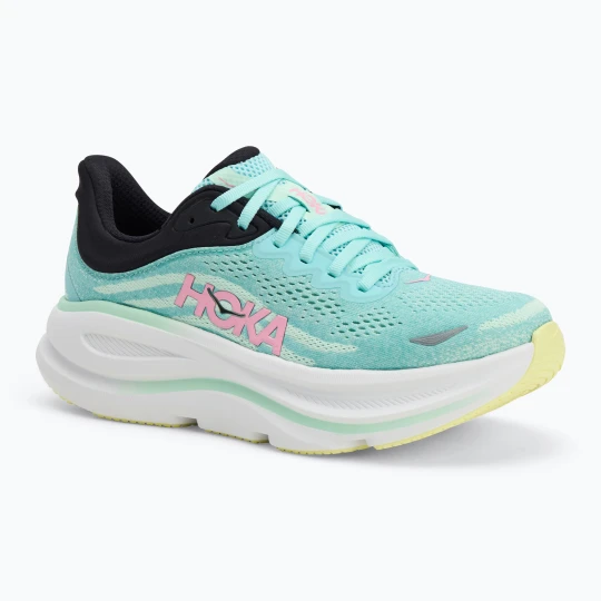 Zdjęcie produktu Buty do biegania damskie HOKA Bondi 9 blue spark / mint fluorite Zielony