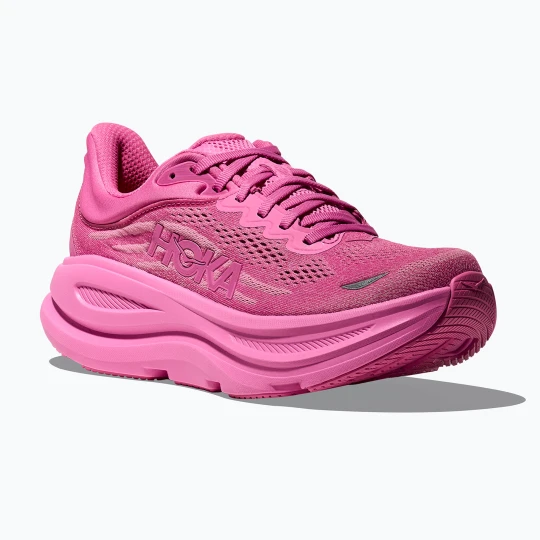 Zdjęcie produktu Buty do biegania damskie HOKA Bondi 9 crabapple / crabapple Różowy