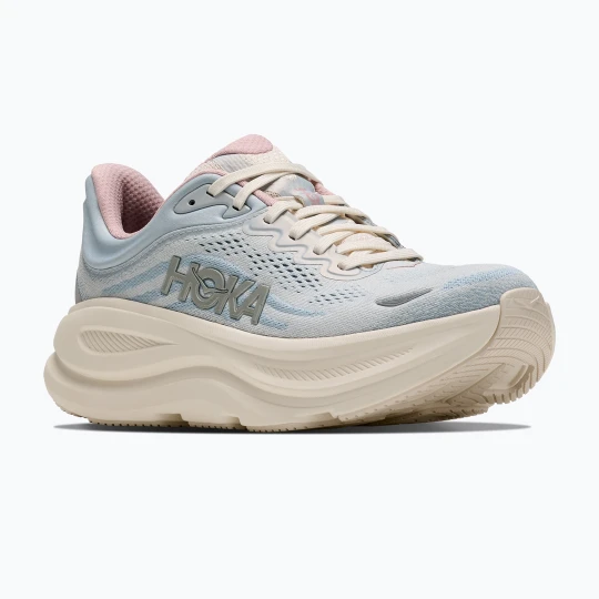 Zdjęcie produktu Buty do biegania damskie HOKA Bondi 9 GLM alabaster / mineral blue