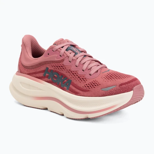 Zdjęcie produktu Buty do biegania damskie HOKA Bondi 9 lingonberry/cranberry Różowy