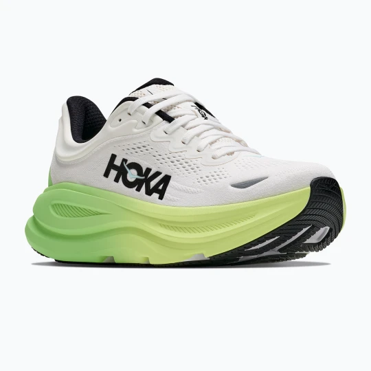 Zdjęcie produktu Buty do biegania damskie HOKA Bondi 9 white / tart apple