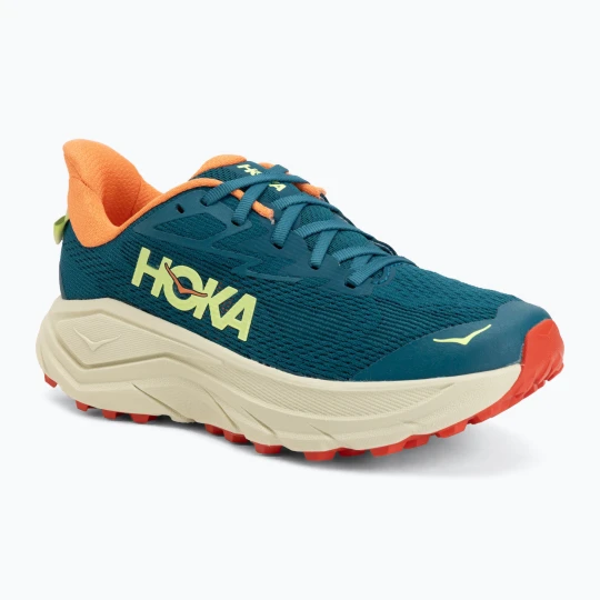 Zdjęcie produktu Buty do biegania damskie HOKA Challenger 8 tidal wave/pampas grass Zielony