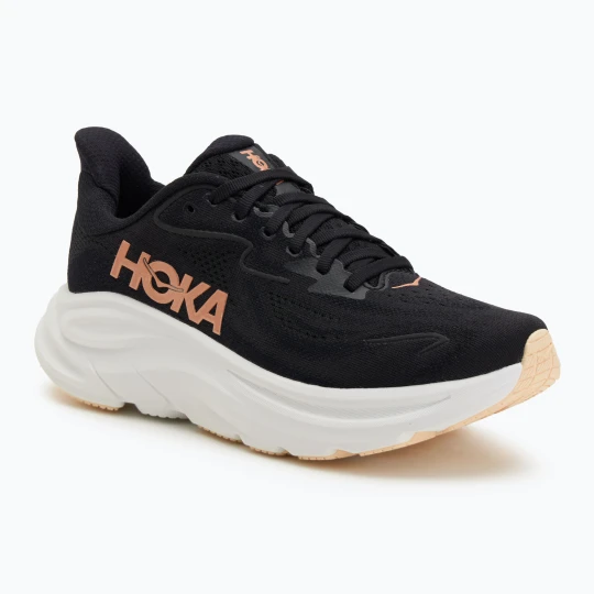 Zdjęcie produktu Buty do biegania damskie HOKA Clifton 10 black / rose gold