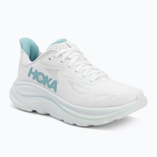 Zdjęcie produktu Buty do biegania damskie HOKA Clifton 10 white / cielo blue