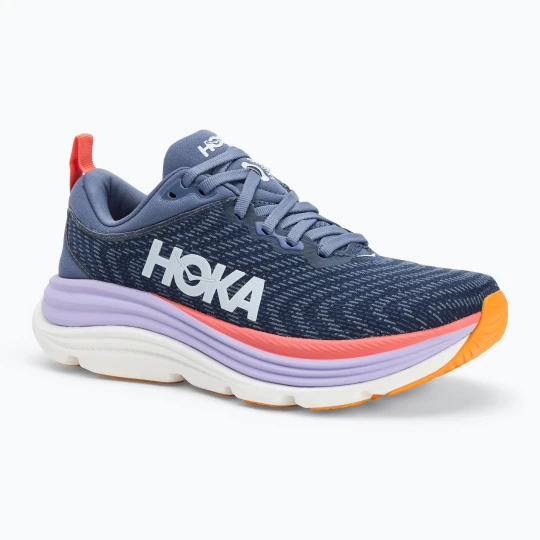 Zdjęcie produktu Buty do biegania damskie HOKA Gaviota 5 anchor / grapefruit Granatowy