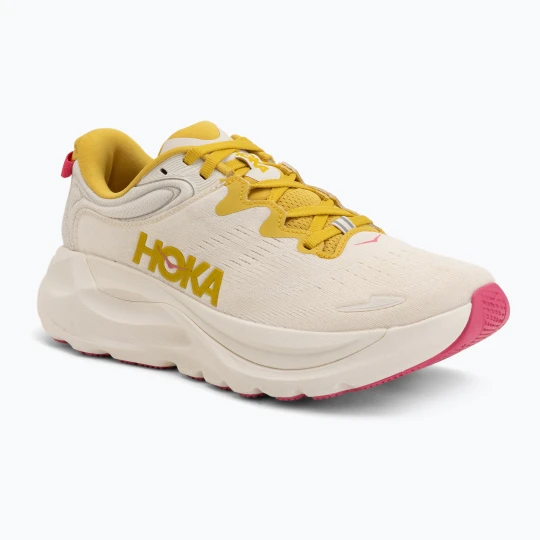 Zdjęcie produktu Buty do biegania damskie HOKA Gaviota 6 birch/yellow gold Beżowy