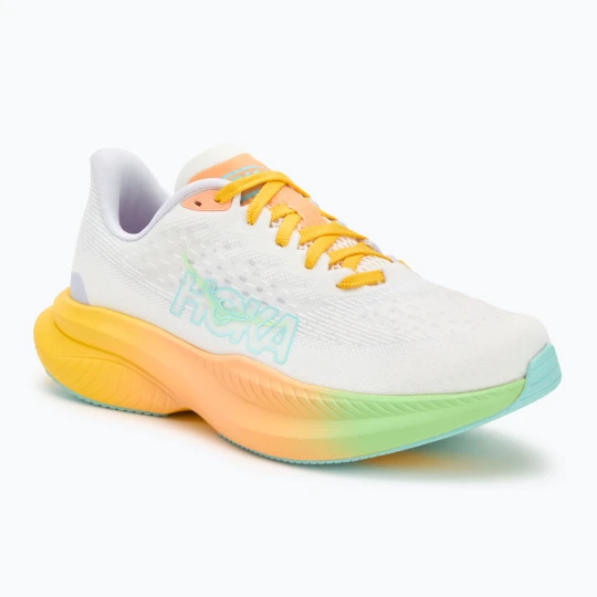 Zdjęcie produktu Buty do biegania damskie HOKA Mach 6 frost/starlight glow Szary