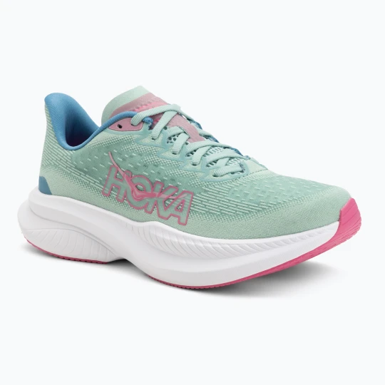Zdjęcie produktu Buty do biegania damskie HOKA Mach 6 jadeite / alpine blue