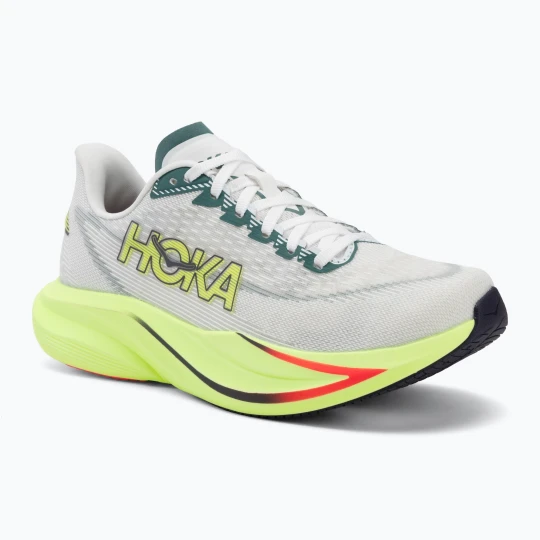 Zdjęcie produktu Buty do biegania damskie HOKA Mach 7 frost/neon yuzu Biały