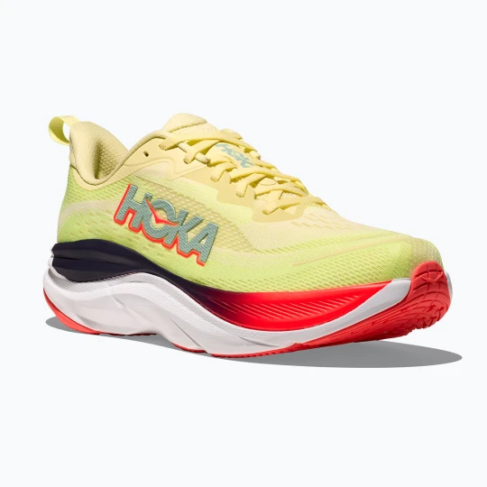Zdjęcie produktu Buty do biegania damskie HOKA Skyflow sunlight / neon yuzu Zielony