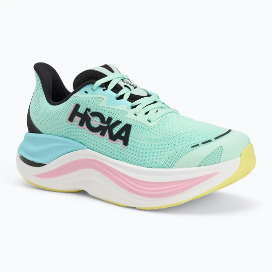 Zdjęcie produktu Buty do biegania damskie HOKA Skyward X mint fluorite / blue spark Zielony