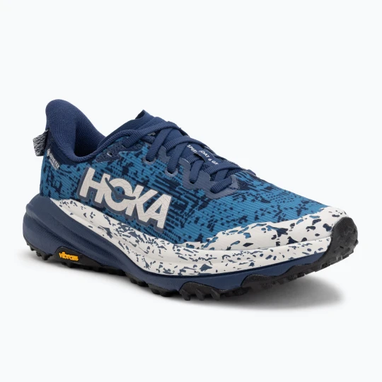 Zdjęcie produktu Buty do biegania damskie HOKA Speedgoat 6 GTX midnight blue / alpine blue Granatowy